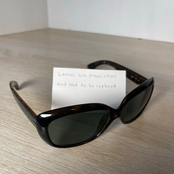 Ray-Ban JACKIE OHH RB4101 710 Cat Eye Tortoise Shell Italy FRAMES ONLY - Picture 1 of 9